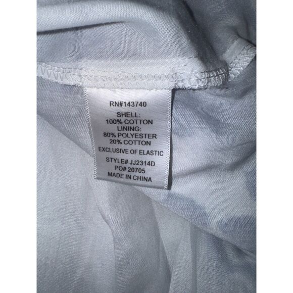 Hyacinth House Blue Floral One Shoulder Sybil Maxi Dress Size Large NEW Blue - Picture 5 of 5